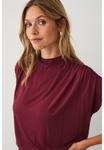 Футболка Ellos Collection Basic T-shirt, Burgund/Red - фото 4