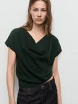 Свитер MANGO WATECAMI, Dark green - фото 2