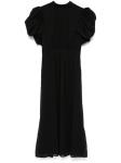 ROTATE BIRGER CHRISTENSEN платье миди Dawnana, черный - фото