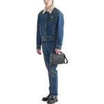 Мужская джинсовая куртка Prada, синий - фото 2