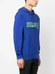 Худи с логотипом DSQUARED2, синий - фото 3