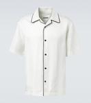 Оверсайз рубашка для боулинга Jil Sander, Lemon Green - фото