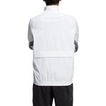 Куртка Men's adidas Logo Printing Pattern Splicing Stand Collar Zipper Jacket White, белый - фото 3