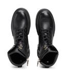 Ботинки Tommy Hilfiger кожаные треккинговые, черный - фото 4