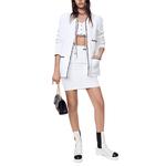 CHANEL Женская белая куртка весна-лето, White - фото