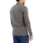 Поло с логотипом Slim-Fit HUGO BOSS, серый - фото 5