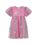 Тюлевое платье Barbie, розовый - фото