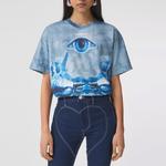 Футболка женская Burberry, синий - фото 3