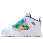 Кроссовки небо 1 Air Jordan, белый - фото