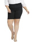 Джинсы NYDJ Plus Ella Black short - фото