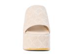 Сандалии Beach by Matisse Como Platform Sandal, Beige Raffia - фото 2