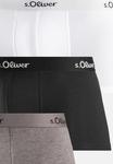 Трусы s.Oliver Retro Short/Pant Basic, серый/черный/белый - фото 3