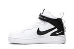 Кроссовки Nike Air Force 1 Mid '07 LV8 'White Black', белый - фото 3