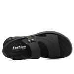 EGCHI Пляжные шлепанцы мужские черные - фото 10