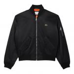 Утепленная куртка-бомбер LACOSTE, черный - фото