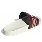 Шлепанцы adidas Adilette Slides 'Shadow Red Cream White' - фото 4