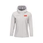 Li-Ning Trench Coat Women's Chalk Gray - фото 2