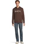 Мужской худи RVCA Big RVCA, Mocha - фото 5