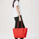 LACOSTE ПВХ сумка шоппер, Red - фото 4