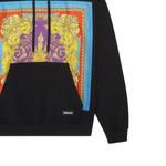 Барокко худи богини VERSACE, черный - фото 8