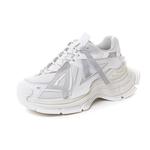 Xiwencha Белые унисекс кроссовки на платформе с эффектом увеличения роста, цвет White - фото