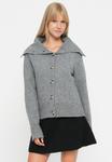 Кардиган JDY JDYSUPER LIFE BUTTON CARDIGAN, Medium Grey/Mottled Grey - фото 4