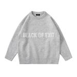 Свитер Unisex BLACK OF EXIT, Lemon - фото 4