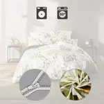 Постельное белье зеленое 1x 155x220 см + 1x 40x80 см REDBEST - фото 4