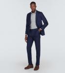 Хлопчатобумажную рубашку Lardini, серый - фото 2