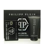 Philipp Plein No Limits Set - EDT 90ml + SG 150ml Gift for Men NEW OVP - фото