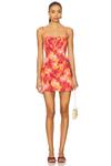 Мини-платье Kerri Free People, heatwave combo - фото