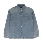 Рубашка PURPLE BRAND Snap Front Shirt Jacket, Indigo - фото