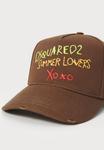 Бейсболка Dsquared2 Cap, Brown - фото 7
