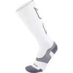Носки 2XU Vectr Light Cusion Full Length Compression 2XU, White/Grey - фото