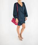 Платье-халат Nova синего цвета falcon park - фото 4