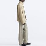 Куртка мужская желтая хаки ZARA, желтая охра - фото 6