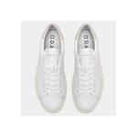 Белые кожаные кроссовки D.A.T.E. - фото 4