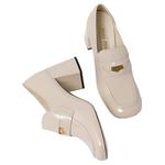 65 мм кожаные пенни-лоферы Miu Miu - фото 4