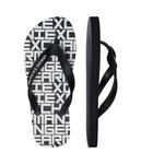 Пляжные тапочки Armani Exchange, черный - фото 4