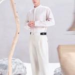 LiNing Рубашка Unisex Pearl White - фото 4