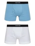 Комплект из двух боксеров с логотипом Tom Ford, синий - фото