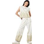 Брюки с принтом flame на шнурке Vision Of Super, белый - фото 3