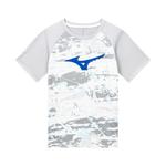 Детская футболка Mizuno Dry Aeroflow, серая - фото 4