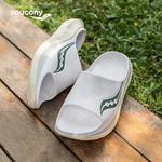 Шлепанцы унисекс белые/бежевые/зеленые Saucony - фото 10