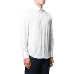 Белая рубашка с длинными рукавами на пуговицах Brunello Cucinelli - фото 3