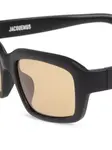 Солнцезащитные очки Jac64 JACQUEMUS, черный - фото 2