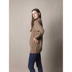 Свитер Sea Ranch Renate Round Neck, коричневый - фото 3