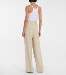 Широкие брюки из габардина Toteme, Light Hay - фото 3