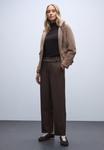 Брюки Street One Trousers, Braun/Dark Brown - фото 5