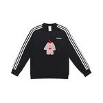 Adidas Свитшот унисекс черный - фото